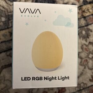 VAVA Evolve LED RGB Nightlight New In Box Night Light